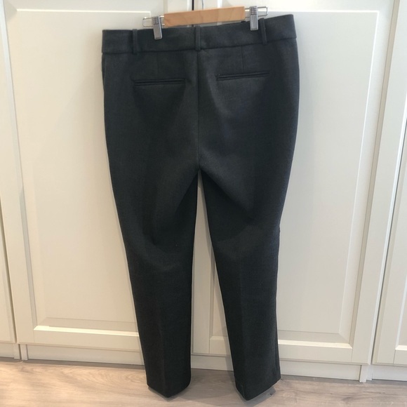 Ann Taylor Devin Fit Ankle Pants - Charcoal Grey - Picture 3 of 8